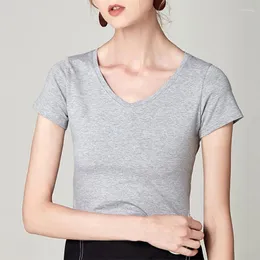 Kvinnors T-skjortor Johnatuer Modal Solid Color Simple Women Tops 2023 Summer Casual 14 Colors All Mat Loose Short Sleeve Render T-shirts