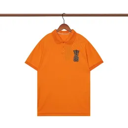 Camicie polo da uomo firmate per uomo High Street Ricamo Ananas Stampa Marchi Abbigliamento Cottom Abbigliamento T-shirt