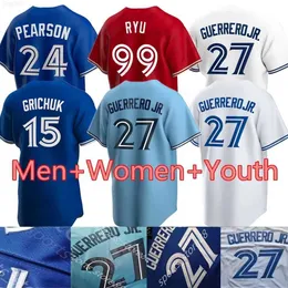 Blue Jays Men Women Youth Toronto Baseball Jersey 52 Anthony Bass 40 Chris Bassitt 17 Jose Berrios 90 Adam Cimber 93 Yimi Garcia 34 Kevin Gausman 16 Yusei Kikuchi