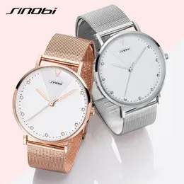 Women's Watches SINOBI Female Clock Fashion Women's Diamond Wrist Watches Gold Watchband Top Luxury Brand Girl Crystal Quartz Clock Ladies Watch 231128