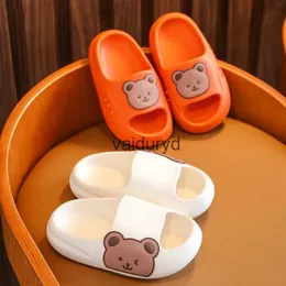 home shoes New Children's Cute Beach Slippers For Boys Girls Home Shoes 2023 Summer Thick Bottom Flip Flops Soft Cartoon Ourdoor Slippersvaiduryd