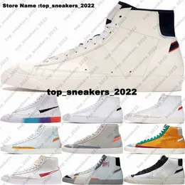Mens Sneakers Casual Shoes Blazers Mid 77 SB Blazer High Size 12 Women Eur 46 Us 12 Trainers Designer Us12 Runnings High Quality Ladies Kid Red Skate Grey White
