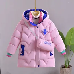 Down Coat Winter Jackets For Kids Girl Infant Parkas 5 6 7 To 10 11 12 Years Old Children's Fashion Outerwear Warm Clothing