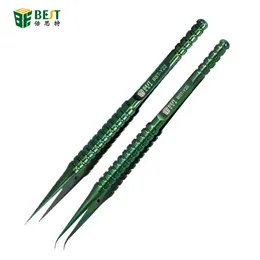 Screwdrivers 1Pcs Precision Ultra Thin Tweezers Titanium Alloy Fingerprint Forceps Light Material for BGA IC Chip Phone Repair Hand Tools Set