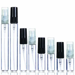 2ml 3ml 5ml 10ml Glass Mist Spray Bottle Refillable Perfume Bottles Sample Vial Travel Cosmetic Container Gqsqr