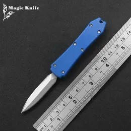 Messen Mini 5inch Otf Taşınabilir Cep Dış Mekan Çok Portsu Selfefense Bıçak 440 Blade Ana Zincir Kolye EDC Aracı Tatil Hediyeleri