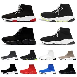 Designer-Socken-Schuhe für Herren und Damen, Laufschuhe, Graffiti, alle Schwarztöne, Weiß, Blau, Vollrot, Rosa, Beige, Glitzer, Luxus-Outdoor-Schuh, Herren-Trainer