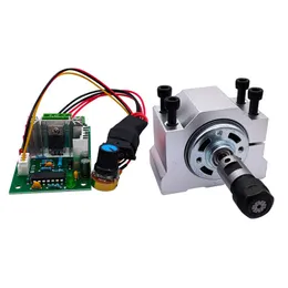 Gereedschap 1 Anzug DC Motor 775 12 V/24 V 15000R PWM DC Controller ER11 Chuck 5mm/Feder -Chuck 3.175 mm Spindelmotorhalterung 45 mm RS775