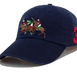 2021 Polo Caps Designer di lusso Cappello da papà Berretto da baseball per uomini e donne Marche famose Cotone regolabile Teschio Sport Golf Cappello da sole curvo32