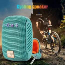 Tg392 alto-falante bluetooth para bicicleta, portátil, caixa de som sem fio, microfone embutido, chamada mãos-livres, ipx5, à prova d'água, subwoofer