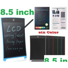 Graphics Tablets Pens New Lcd Writing Tablet Digital Portable 8.5 Inch Ding Handwriting Pads Electronic Board For Adts Kids Drop Deliv Dhayg