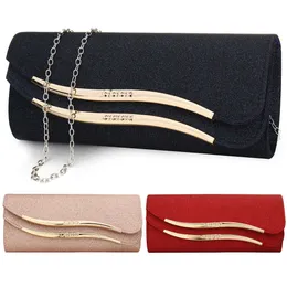 Evening Bags New Fashion Sequined Envelope Clutch Womens Bling Day Clutches Pink Wedding Purse Female Handbag 2019 Banquet Bag 230427