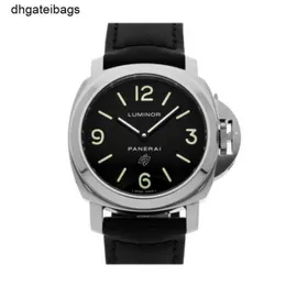فاخرة Panerais Watch Watches Swiss Automatic Wristwatch Luminor Fondo Logo Manuale Vento Acciaio orologio da Polso Uomo Pam 1000
