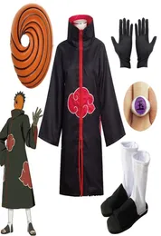 Tobi Cosplay Costume for Boys Obito Mask Carnival Halloween Kids Adult Suitable Height 135cm185cm 2208122930542
