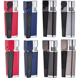 Foldable Torch Lighter Smoking Pipes Butane Vaporizer Sneak A Windproof Flame Jet Lighters Dry Herb Tobacco Portable Smoke Device Mix Colors