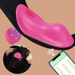 Носимый Bluetooth приложение вибратор женский беспроводной пульт дистанционного управления вибрирующее яйцо стимулятор клитора женские секс-игрушки для пар