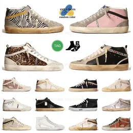 Superstar Leder Golden Casual Schuhe Glitzer Sneaker Italien Brands Klassiker do alter schmutziger Schuh Wildleder-Schlitten High-Top-Leder Dhgate Vintage Trainer Frauen Herren Herren