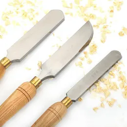 Joiners 1pc Round End Intriard Side Scraper Woodworking Lathe Chisel Woodturning Spindle Gouge Hand Tools