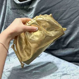 Женская сумка Botteg Venet Pouch, женская сумка, новое золотое облако, большая и маленькая сумка с пельменями, сумка на одно плечо с косым крестом