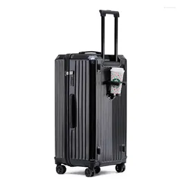 スーツケース大容量プルロッドユニバーサルホイールトラベルパスワードボックス