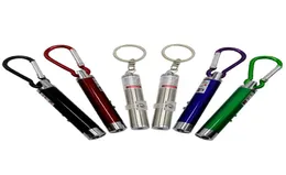 Mini 3in1 LED Laserlicht Laserpointer Zeiger Schlüsselanhänger Taschenlampen Taschenlampe Taschenlampe Gelddetektor Licht 6 Farben1294681