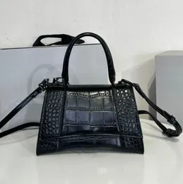 7A top Luxury designer hourglass bag ladies crocodile pattern shoulder bags leather ladiess handbag presbyopia wallet messenger backpack