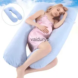 Almofadas de maternidade caso de travesseiro grávida para mulheres capa de fronha em forma de u almofada materna lado dormir algodão 80*160cmvaiduryb