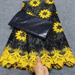 Ткань 2022, высококачественная африканская ткань Bazin Riche Brode и тюль, новейшая французская сетчатая кружевная ткань, 2,5 + 2,5 ярда/лот для платья A220