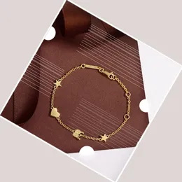 3 colours bangle 18k gold plated bracelet 8 styles Bangles chain bracelet luxury women bangle minimalist jewelry charm gifts Bracelets set gift
