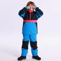 Otros artículos deportivos Trajes de esquí GSOU SNOW Traje de esquí para niños Chaqueta de snowboard de invierno Trajes de nieve para exteriores para niños y niñas Chaqueta de esquí impermeable y cálida para niños 231127