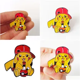 Cartoon Accessories Cute Anime Badge Kawaii Picajini Turtle Fat Ding Enamel Pin Children Brooch Clothes Bag Jacket Personality S022 Dr Dhugz