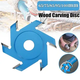 Zaagbladen 16mm Hexagonal Shovel Milling Cutter Blade Wood Carve Disc Grinding Tool Woodworking Carving Corner For 100/115 Angle Grinder