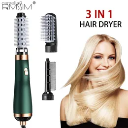Hair Curlers Straighteners NEW Hair Dryer Comb Hot Air Curling For Hair Roller Blow Dryer Ionic Hair Straightening Brush Quick Dry Hair Curler Curling IronL231128
