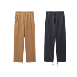 CARHARTLYS Designer Pants Najwyższa jakość wielu kieszeni szerokopasmowa noga męska i damska luźne solidne spodnie kolorowe Praca w garniturze łazienki Spodnie modne