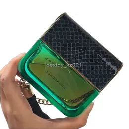 En kaliteli kadın parfüm çöküş çiçek kokusu için bayan 100ml eau de parfum edp sprey tasarımcısı marka kolon çanta parfum şişeleri hediyeler uzun ömürlü