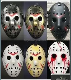Partymasken Jason Maske Hockey Cosplay Halloween Killer Horror Gruselige Partydekoration Festival Weihnachten Maskerade Maske V F Homeindus1460626