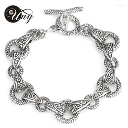 Charm Bracelets UNY Vintage Style Personality Unique Bracelet Women David Jewelry Alloy Christmas Gift Charms