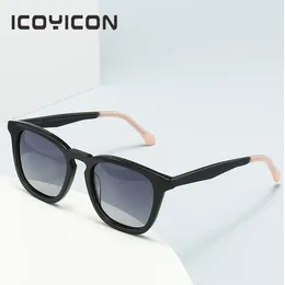 Sunglasses Square Acetate Polarized Men Women Fashion Driving Sun Glasses UV400 Brand Designer Goggle Gafas De Sol VS6515