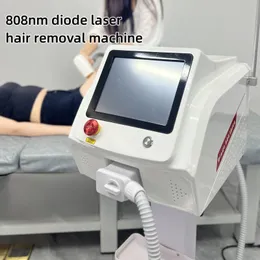 Laserepilator 808nm våglängd 2000W diod laser hårborttagning epilator kylhuvud smärtfritt epilation ansikts kroppshår
