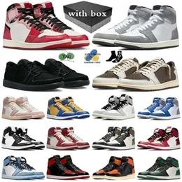 with Box 1 Basketball Shoes 1s Mens Washed Heritage Reverse Mocha Black Phantom True Outdoor