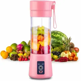 Blender USB Rechargeable Personal Juicer Cup Small Fruit Juice Mixer for Shakes and Smoothies