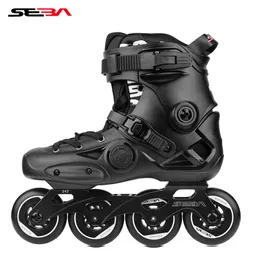 Роликовые коньки, 100% оригинальные SEBA EB Professional FR Slalom 3545, обувь для катания на коньках для взрослых, свободные скользящие патины 231128