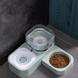 Suprimentos 6 estilo gato de gato de estimação alimentador automático para cães e gatos Fontes de água gatinho interno bebedar bebedouro 1.5l Feeding Drinking