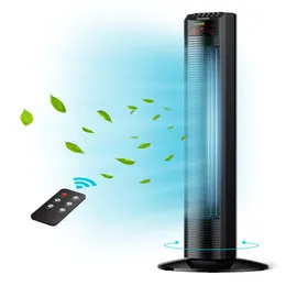 Fan, 36 Oscillating Fan with 3 Modes, 3 Speeds, Auto Oscillation Remote Control, 8H Timer, LED Display with Auto Screen Off Fan for , Bed