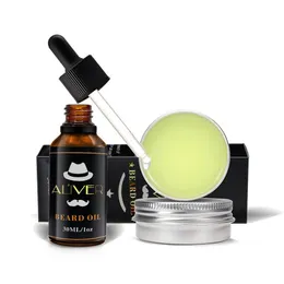 Affein Aliver Naturalny organiczny brodę olej w wosku Balm Produkty do włosów odżywka do miękkiego nawilżania opieki zdrowotnej Dhyxt Dhyxt