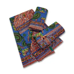 Tessuto 100% originale tessuto di cotone con stampa cerata africana per cucire vero e proprio morbido tessuto olandese Ankara SPER tintura di cera materiale per i vestiti 614