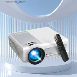 Projectors Global TFLAG L36P Projector Full HD 1080P 4K WiFi Mini LED Portable Projetor 2.4G 5G للهاتف الذكي فيديو Home Office Camping Q231127