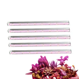 LED Grow Light Full Spectrum 36W Plant Lighting Fixtures Groging Lights Panel Aluminum indoor Greenhouse T8チューブガーデンクレスチ