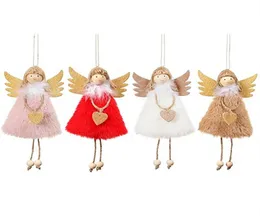 Xmas Tree Pendant Ornaments New Year Gifts Christmas Angel Dolls Christmas Decoration For Home DHLa499525060