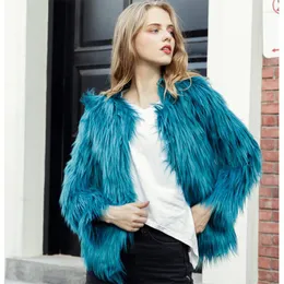 FULHA FUR ZXRYXGS Europeu e American Style Imitation Coats Women Jackets 2023 Moda de roupas femininas da tendência do temperamento